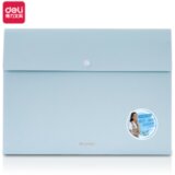Deli FASCIKLA SA PREGRADAMA PASTEL A4 veličine sa 8 pregrada SV.PLAVA 72456 | ePonuda.com