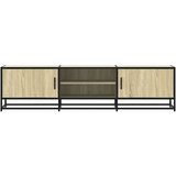 TV ormarić Sonoma hrast 160x35x41 cm Konstruirano drvo i metal | Eponuda.com