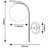 Rabalux zidna lampa ghita | ePonuda.com