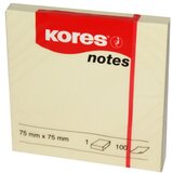 Kores SAMOLJEPLJIVI LISTIĆI ŽUTI 75X75MM 100L Cijene