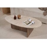 Hanah home Sto za dnevnu sobu Orba Travertine Venezia Walnut | Eponuda.com