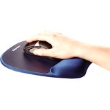 Fellowes Memory Foam podloga za miško z oporo za zapestje s spominsko peno, Sapphire | Shoptok.si