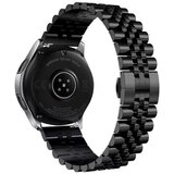 INF Univerzalni kovinski pašček za uro za Huawei/Samsung Black 20 mm, (22068613) | Shoptok.si