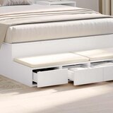  Ladice za krevet Bijelo 120 x 36,5 x 16,5 cm Konstruirano drvo | Eponuda.com
