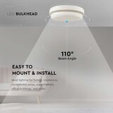  LED plafonsko svetlo za kupatilo LED/12W/230V 4000K IP54 prečnik 15 cm | Eponuda.com
