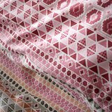 Catherine Lansfield Rdeča enojna flanelna posteljnina 135x200 cm Fair isle – | Shoptok.si