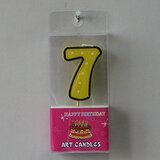  Svećica BROJ 7 visina9cm | ePonuda.com