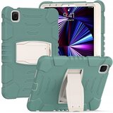 NIKCORP Ovitek za Samsung Galaxy Tab A7 Lite 8.7, oklepen, tridelna konstrukcija, vgrajeno stojalo, silikon in plastika, zelen, (5000139201) | Shoptok.si