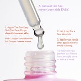 3INA The Tan Easy Self-Tan Face Drops samoporjavitvene kapljice za obraz 30 ml | Shoptok.si