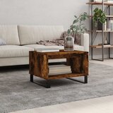  Stolić za kavu boja hrasta 60 x 50 x 40 cm konstruirano drvo | shoptok.hr