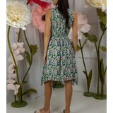Gemre Green floral dress Savoia | Shoptok.si