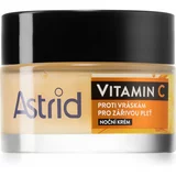 Astrid vitamin C noćna krema protiv bora 50 ml za žene