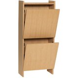 Hübsch Preklopna omarica za čevlje v hrastovem dekorju v naravni barvi 50x110x24 cm Forma – | Shoptok.si