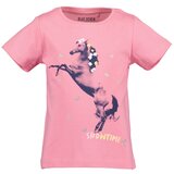 Blue Seven Majica mornarsko plava / žuta / svijetloroza / srebro | shoptok.hr