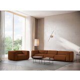 Makamii Narančasta/smeđa baršunasti sofa 319 cm Ekahi – | shoptok.hr