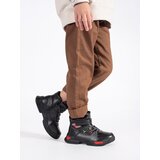 Shelvt Black padded boys' boots Cene
