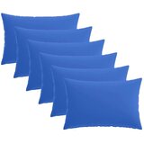  Presvlaka za jastuk 6 pcs HEERLEN Kraljevsko plava 50 x 75 cm - Kraljevski plava 50 x 75 cm 6 | shoptok.hr
