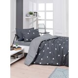 Mijolnir Siva posteljina za krevet za jednu osobu 140x200 cm Üçgen – | shoptok.hr