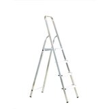 Alpos Aluminijasta gospodinjska lestev 3+1 (delovna višina: 2,66 m, transportna dolžina: 1,55 m,nosilnost: 150 kg) cene