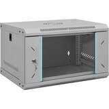 vidaXL Omara za omrežje s shranjevanjem Siva 53 x 45 x 30 cm Jeklo | Shoptok.si