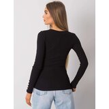 RUE PARIS Blouse-RV-BZ-7245.07-black | Shoptok.si