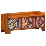  Ormar za cipele Šareni 90 x 35 x 40 cm Čvrsto drvo akacije | shoptok.hr