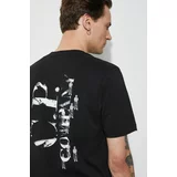 C.P. Company Pamučna majica Jersey Relaxed Graphic za muškarce, boja: crna, bez uzorka, 16CMTS143A006586W