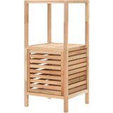 Furnova Kopalniška omara za shranjevanje orehovina 39,5x35,5x86 cm, (21947203) | Shoptok.si