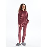 LC Waikiki Lw - Elastic Waist Plain Velvet Women's Jogger Pajama Bottoms | shoptok.hr