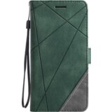 Chameleon Preklopna torbica za Apple iPhone 16e, (WLGO-Lines), zelena | Shoptok.si