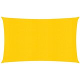 vidaXL Jedro za zaštitu od sunca 160 g/m² žuto 2 x 5 m HDPE Cijene