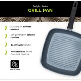  BE Living Grill tava Delight Black 28 cm | shoptok.hr