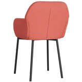  Jedilni stoli 2 kosa roza žamet, (20701172) | Shoptok.si