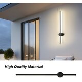  Brilagi - LED spoljašnje zidno svetlo AURA LED/12W/230V 3000K IP54 crna | Eponuda.com