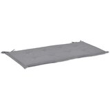  Jastuk za vrtnu klupu sivi 100 x 50 x 3 cm od tkanine Oxford | shoptok.hr