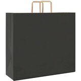  Papirnate vrečke 250 kosov z ročaji črne barve 54x15x49 cm, (5000161002) | Shoptok.si