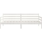  Dnevni ležaj od masivne borovine bijeli 90 x 200 cm | shoptok.hr