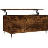  Stolić za kavu boja hrasta 90 x 44,5 x 45 cm konstruirano drvo | Eponuda.ba