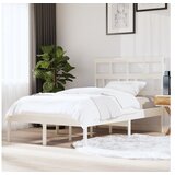  Za krevet od masivne borovine bijeli 120 x 200 cm | shoptok.hr