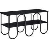  TV stalak 100 x 40 x 50 cm Crni hrast Konstruirano drvo - Crni hrast 100 x 40 x 50 cm | shoptok.hr