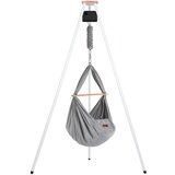 SCHMUSEWOLKE VISEČA MREŽA ZA DOJENČKE Set inkl. Tipi-Gestell und Motor siva, bela | Shoptok.si