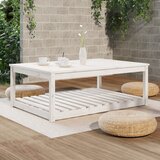  Vrtni stol bijeli 121x82,5x45 cm od masivne borovine | Eponuda.ba