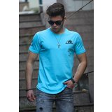 Madmext Pocket Detail Blue Men's T-Shirt 4492 Cene