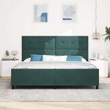  Okvir kreveta tamnozelena 200x200 cm baršun | shoptok.hr