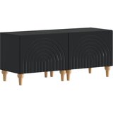  3-dijelni LED TV kabinet Crna Konstruirano drvo | shoptok.hr