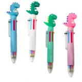  Multicolor Dinosaur Automatic Pen 6 Colors Mix | shoptok.hr