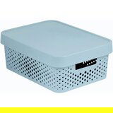 Curver INFINITY DOTS kutija 11L – siva | shoptok.hr