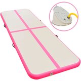  Strunjača na napuhavanje s crpkom 300 x 100 x 10 cm PVC roza Cijene