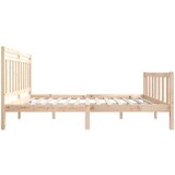  Posteljni okvir iz trdnega lesa 120x200 cm, (20648538) | Shoptok.si