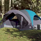  Obiteljski šator oblika kabine za 6 osoba plavi vodootporni